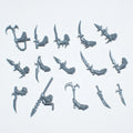 Warhammer Cities of Sigmar Black Ark Corsairs Hand Weapons  Bits Bitz