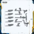 Warhammer Cities of Sigmar Freeguild Fusiliers Fusil Cannon x 5 B - Bits (Bitz)