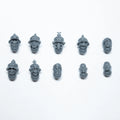Warhammer Cities of Sigmar Freeguild Fusiliers Heads x 10 Bits Bitz