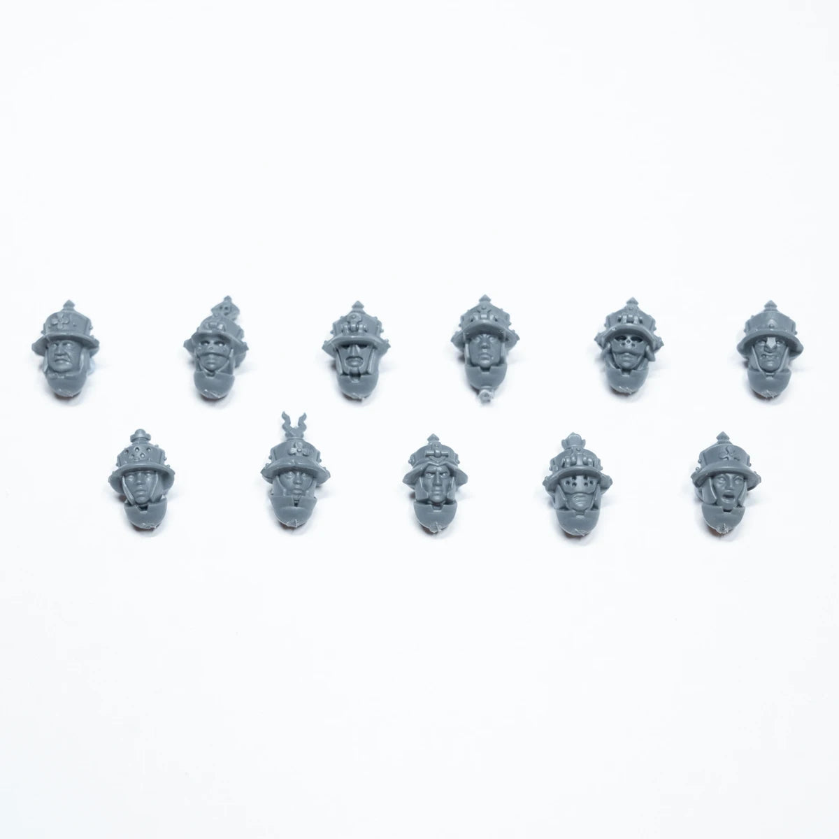 Warhammer Cities of Sigmar Freeguild Fusiliers Heads x 11 Bits Bitz