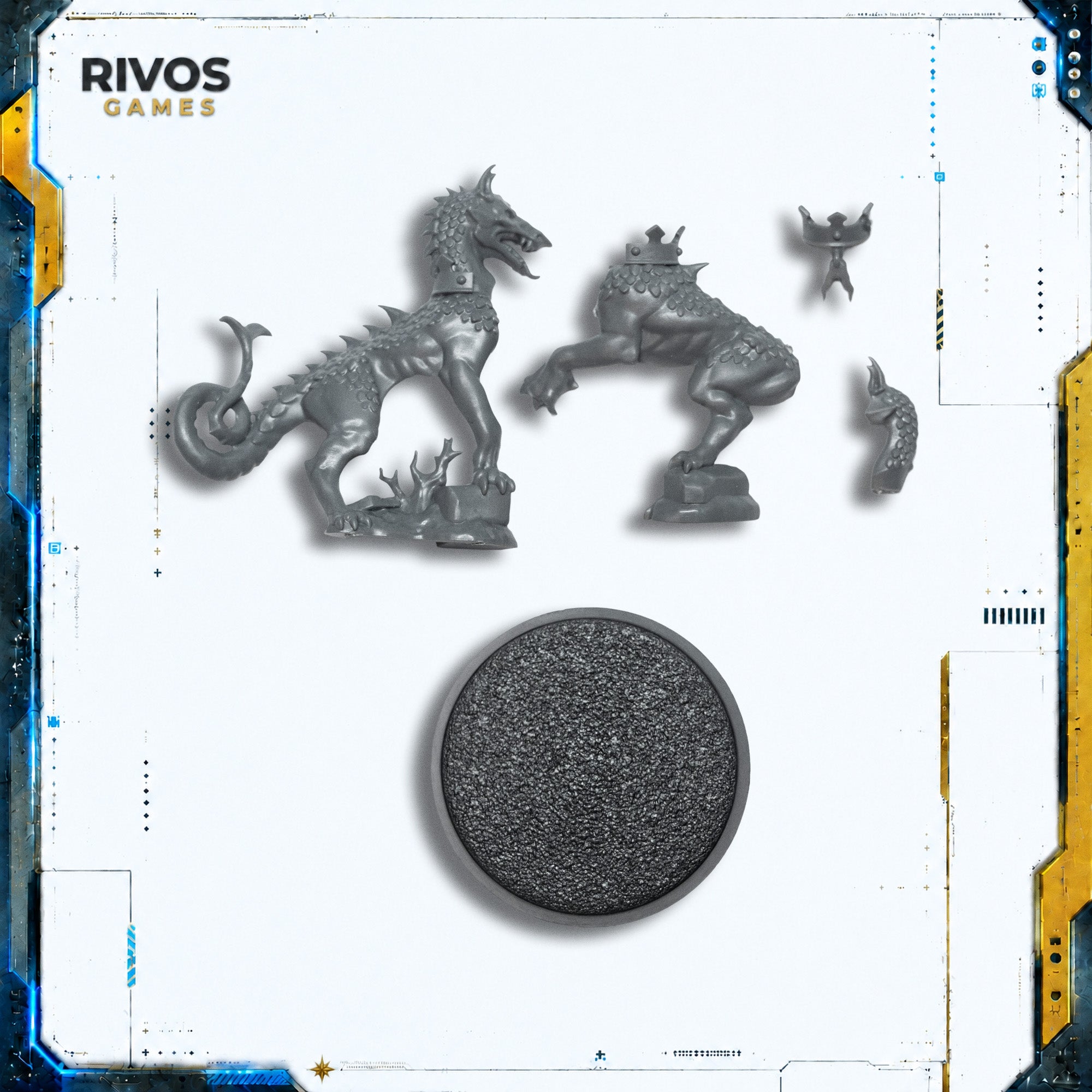 Warhammer Cities of Sigmar Freeguild Command Corps Gargoylian - Bits (Bitz)