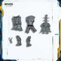 Warhammer Cities of Sigmar Fusil Major on Ogor Warhulk Ogor Body - Bits (Bitz)