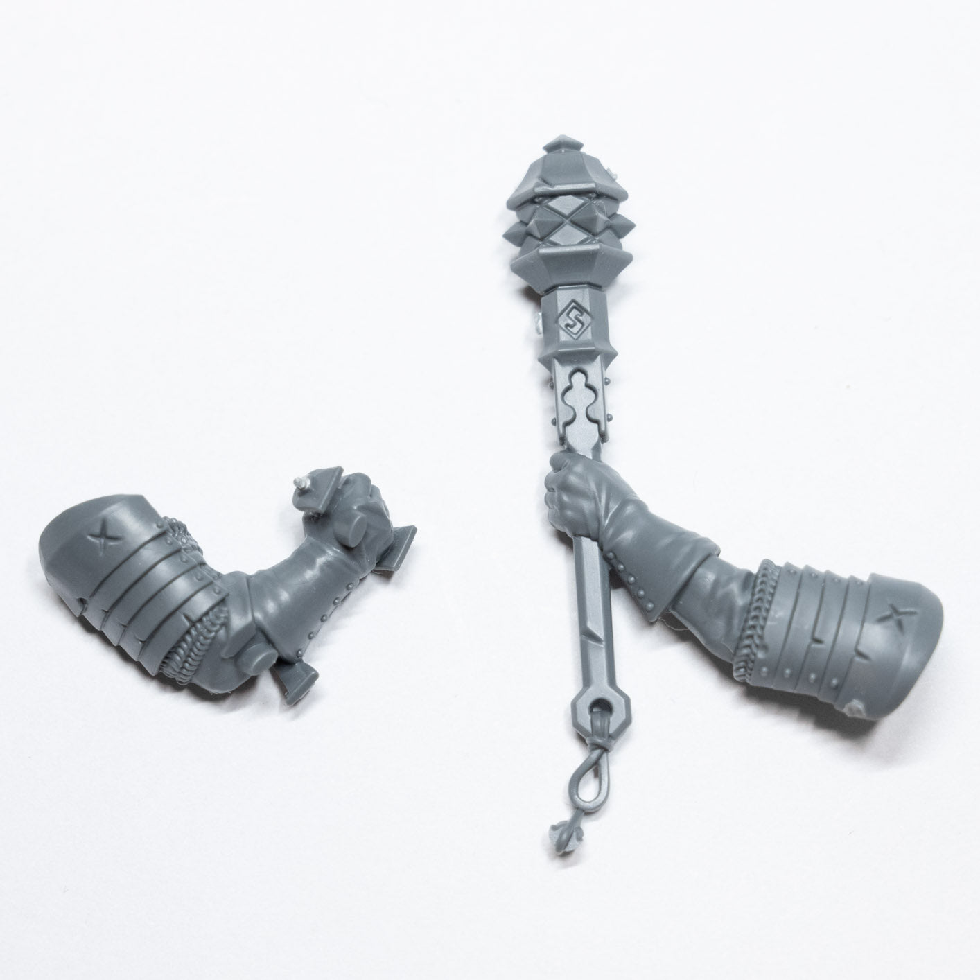 Cities of Sigmar Fusil Major on Ogor Warhulk Ogor Mace B - Age of Sigmar - Authentic Sprue