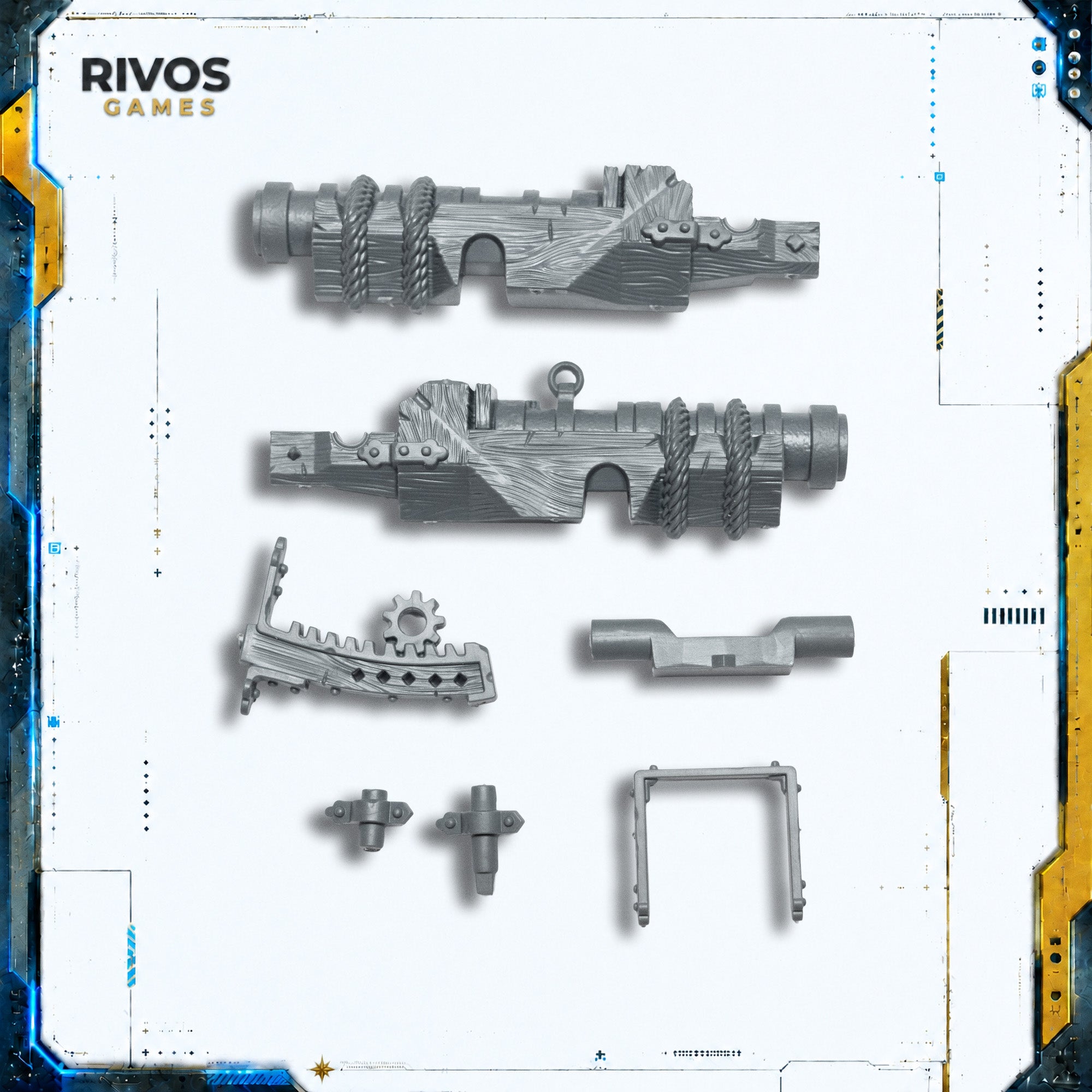 Warhammer Cities of Sigmar Ironweld Great Cannon Cannon - Bits (Bitz)