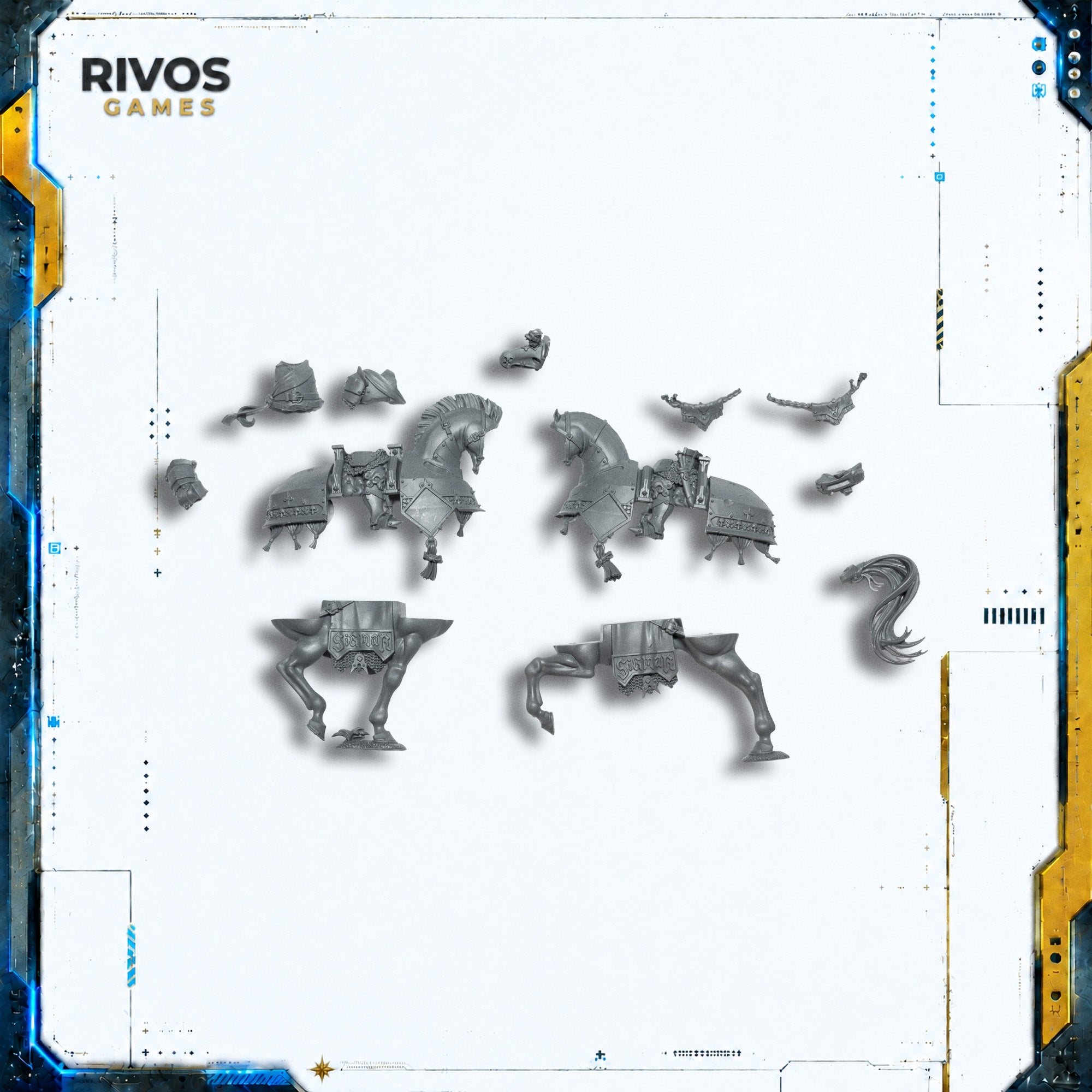 Warhammer Cities of Sigmar Freeguild Cavaliers Cavalier A - Bits (Bitz)