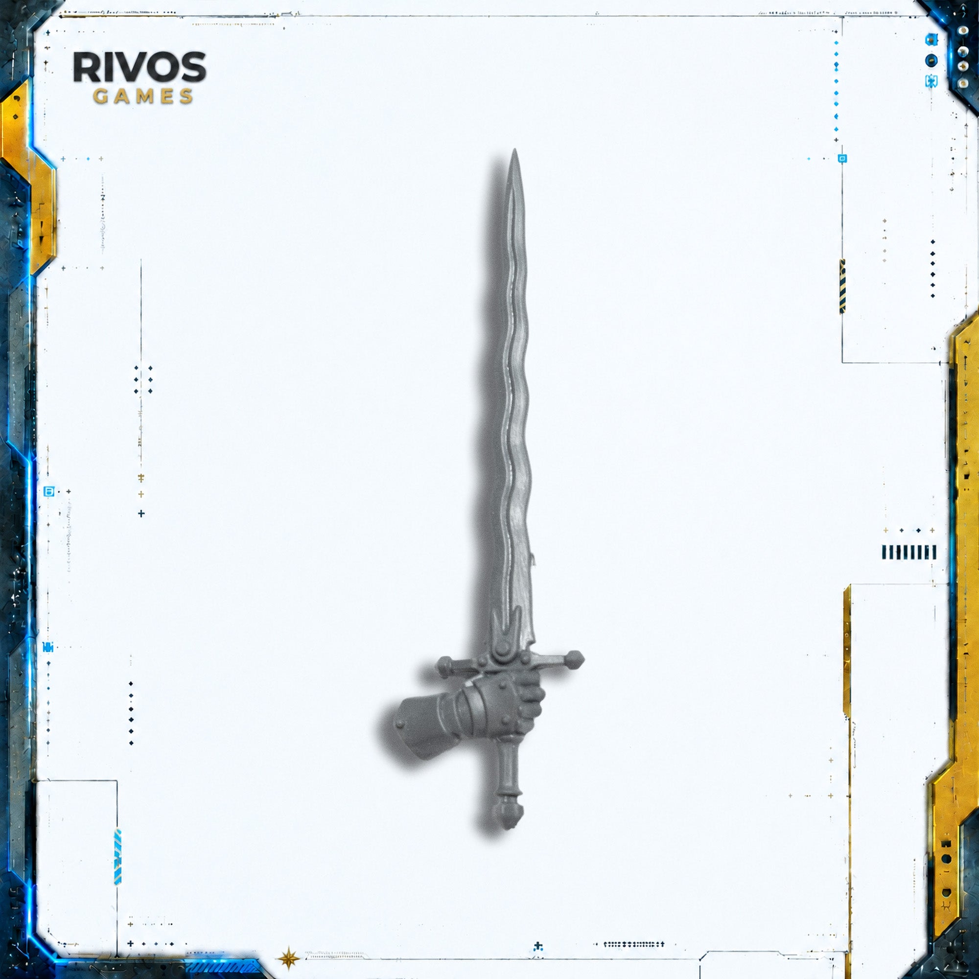 Warhammer Cities of Sigmar Freeguild Cavaliers Sword A - Bits (Bitz)