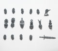 Cities of Sigmar Freeguild Cavaliers Heads and Helmets - Age of Sigmar - Kitbash Bit