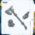 Warhammer 40K Space Wolves Wolf Guard Terminators Relic Greataxe - Bits (Bitz)
