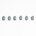 Space Wolves Wolf Guard Terminators Helmets x 6 - Warhammer - Authentic Sprue