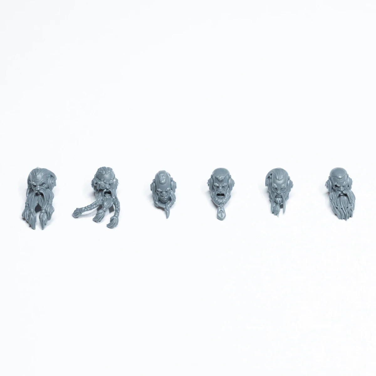 Warhammer 40K Space Wolves Wolf Guard Terminators Heads x 6 Bits Bitz
