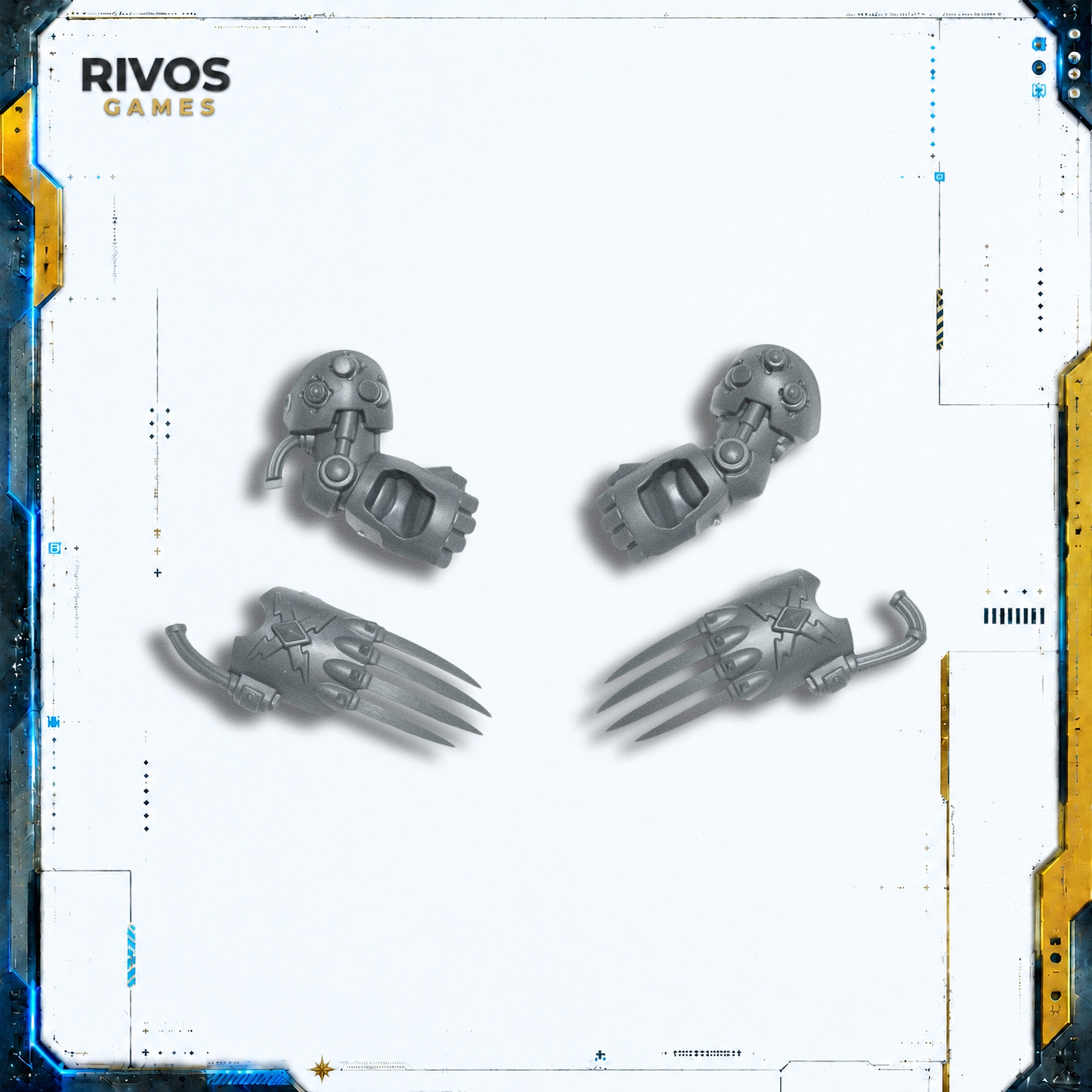 Warhammer 40K Space Wolves Wolf Guard Terminators Lightning Claws - Bits (Bitz)