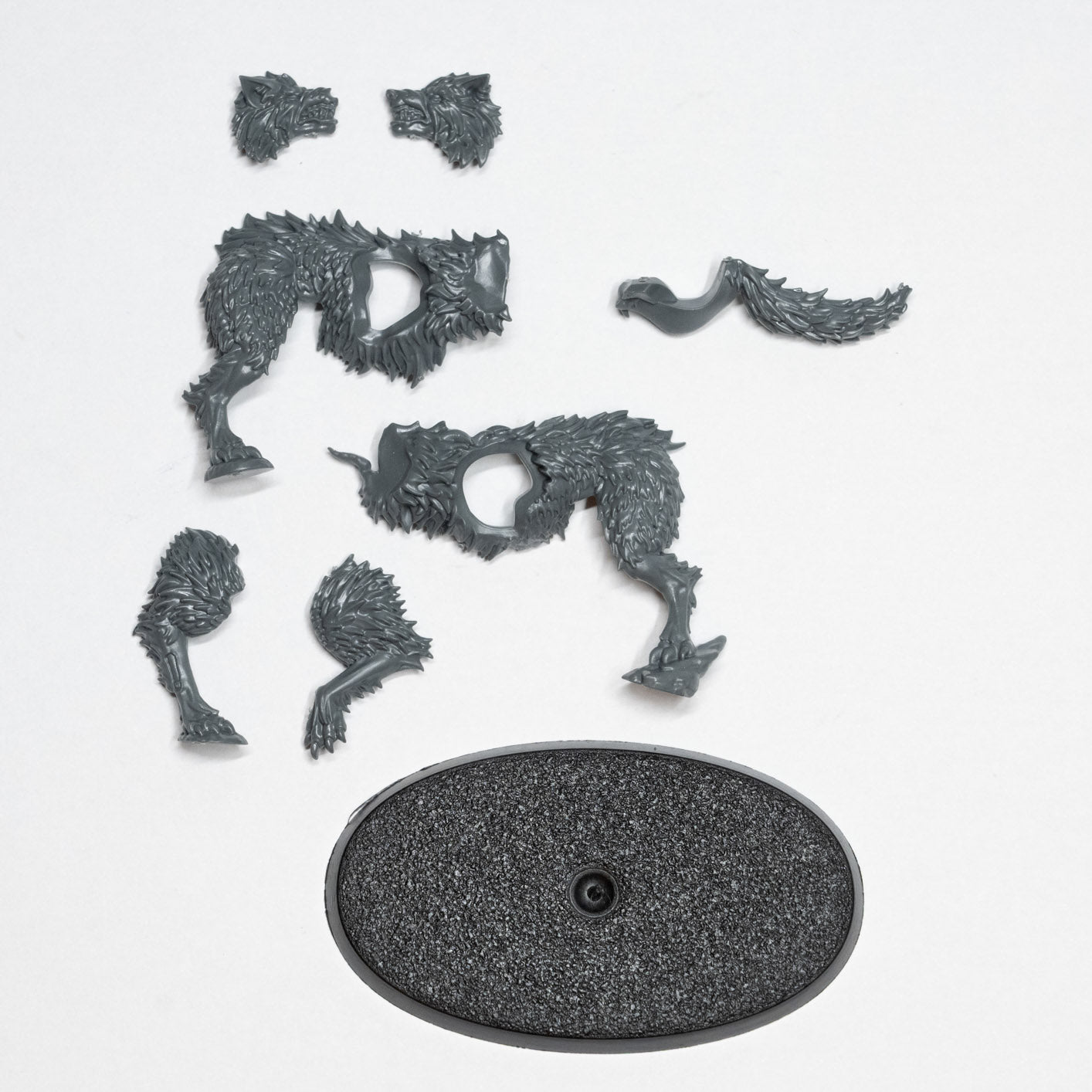 Space Wolves Wolf Guard Headtakers Wolf C - Warhammer - Conversion Part