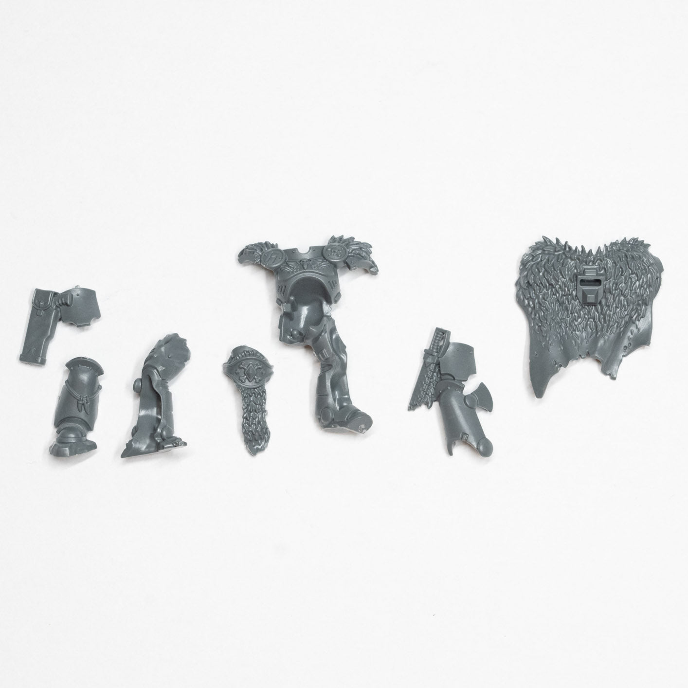 Space Wolves Wolf Guard Headtakers Torso and Legs A - Warhammer - Authentic Sprue