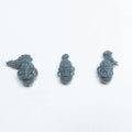 Warhammer 40K Space Wolves Wolf Guard Headtakers Heads x 3 A Bits Bitz