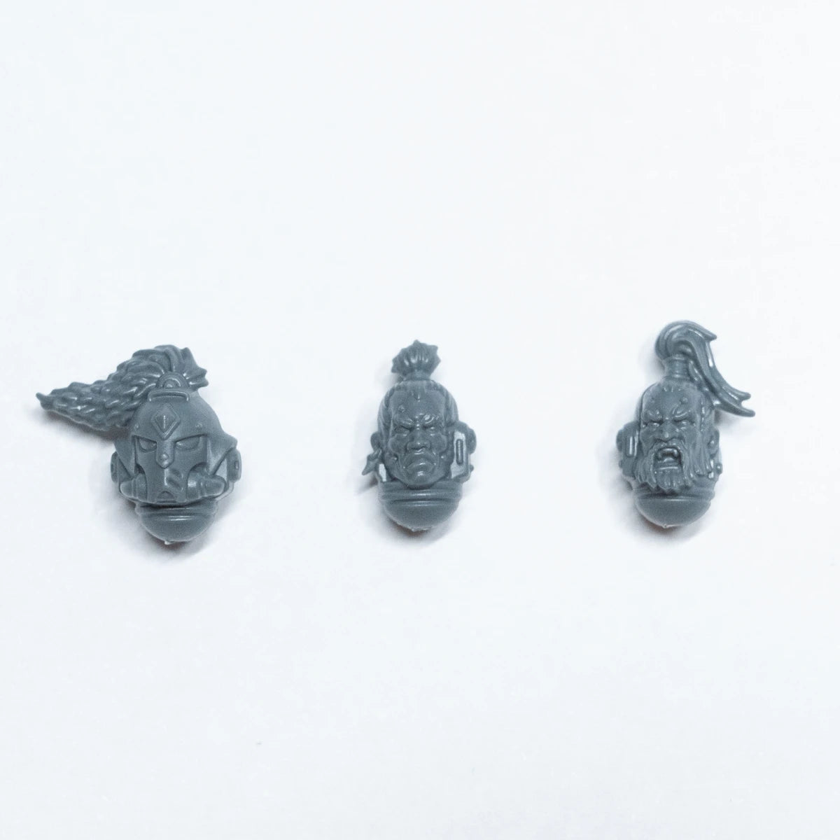 Warhammer 40K Space Wolves Wolf Guard Headtakers Heads x 3 A Bits Bitz