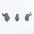 Warhammer 40K Space Wolves Wolf Guard Headtakers Heads x 3 B Bits Bitz