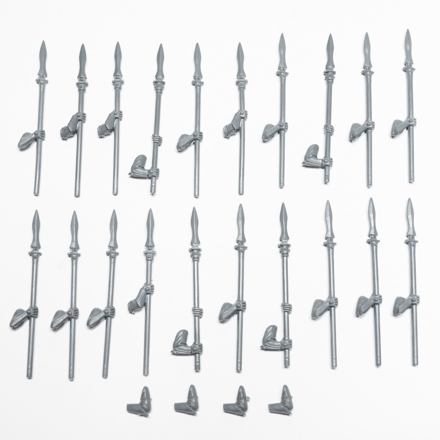 High Elf Realms Elven Spearmen Spears x 20 - Warhammer - Kitbash Bit