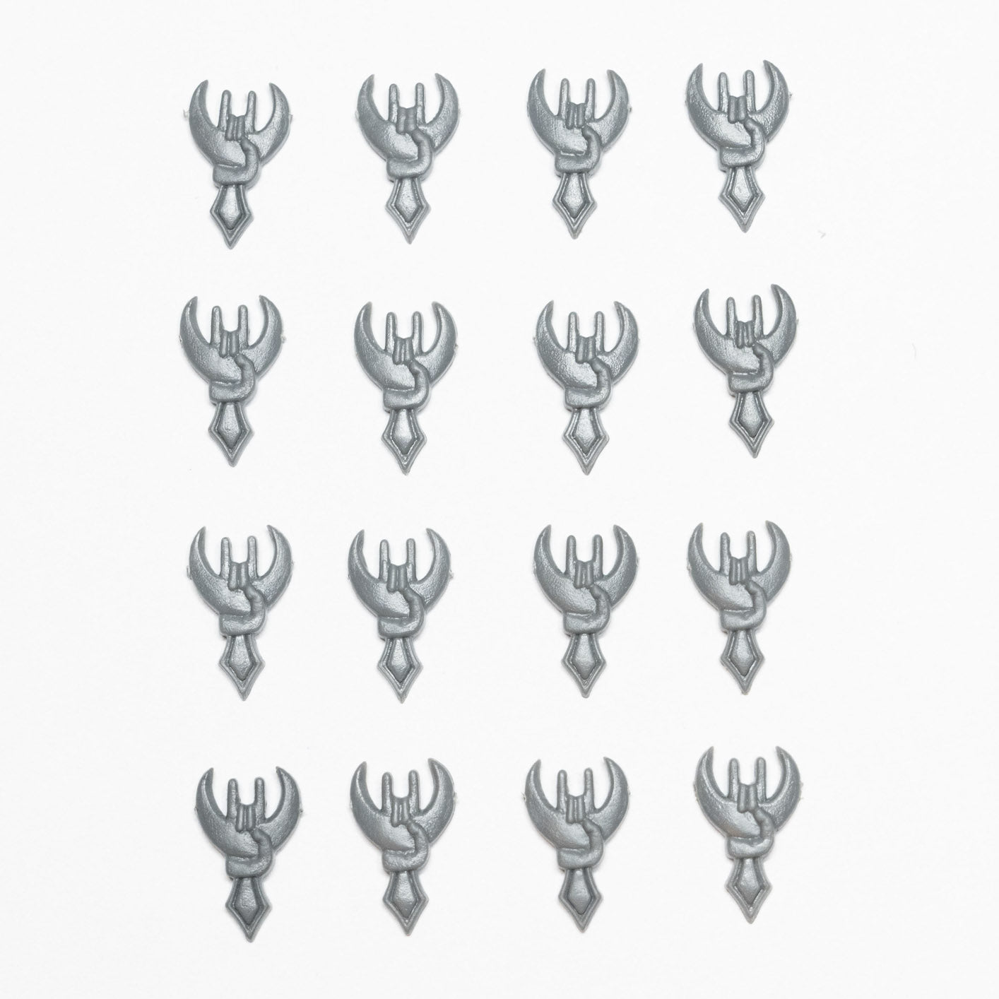 High Elf Realms Elven Spearmen Shield Icons x 16 B - Warhammer - Kitbash Bit