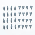 Warhammer High Elf Realms Elven Spearmen Heads x 16 Bits Bitz
