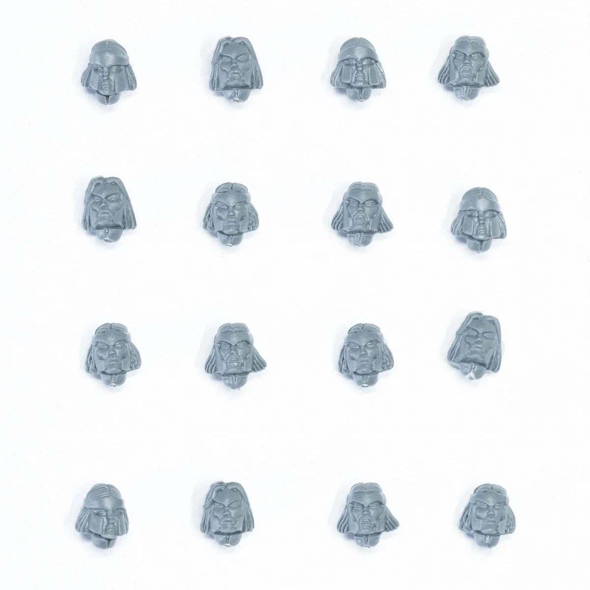 Warhammer High Elf Realms Elven Archers Heads x 16 Bits Bitz