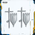 Warhammer High Elf Realms Elven Archers Standard x 2 - Bits (Bitz)