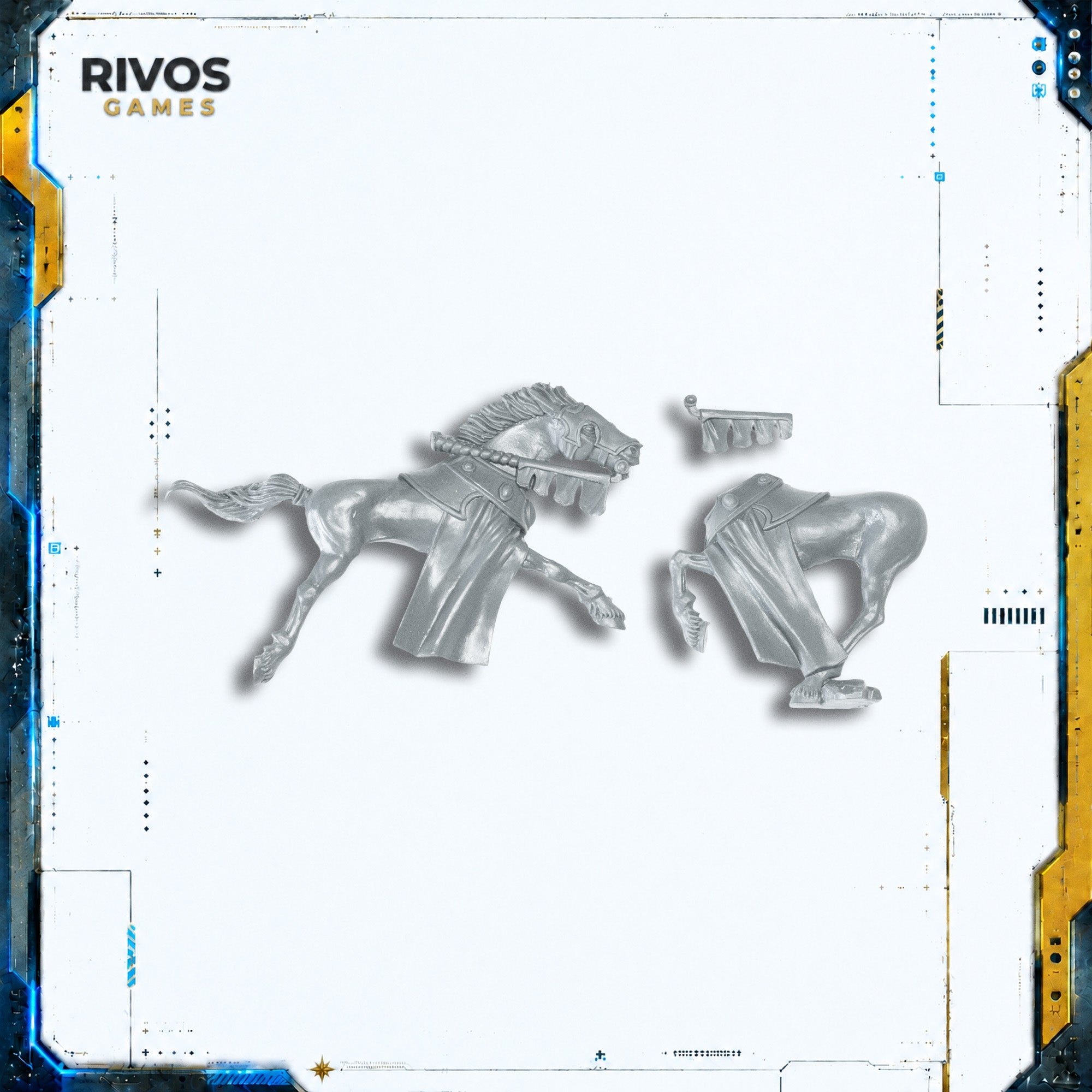 Warhammer High Elf Realms Tiranoc Chariots Elven Steed A - Bits (Bitz)