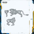 Warhammer High Elf Realms Tiranoc Chariots War Lion B - Bits (Bitz)