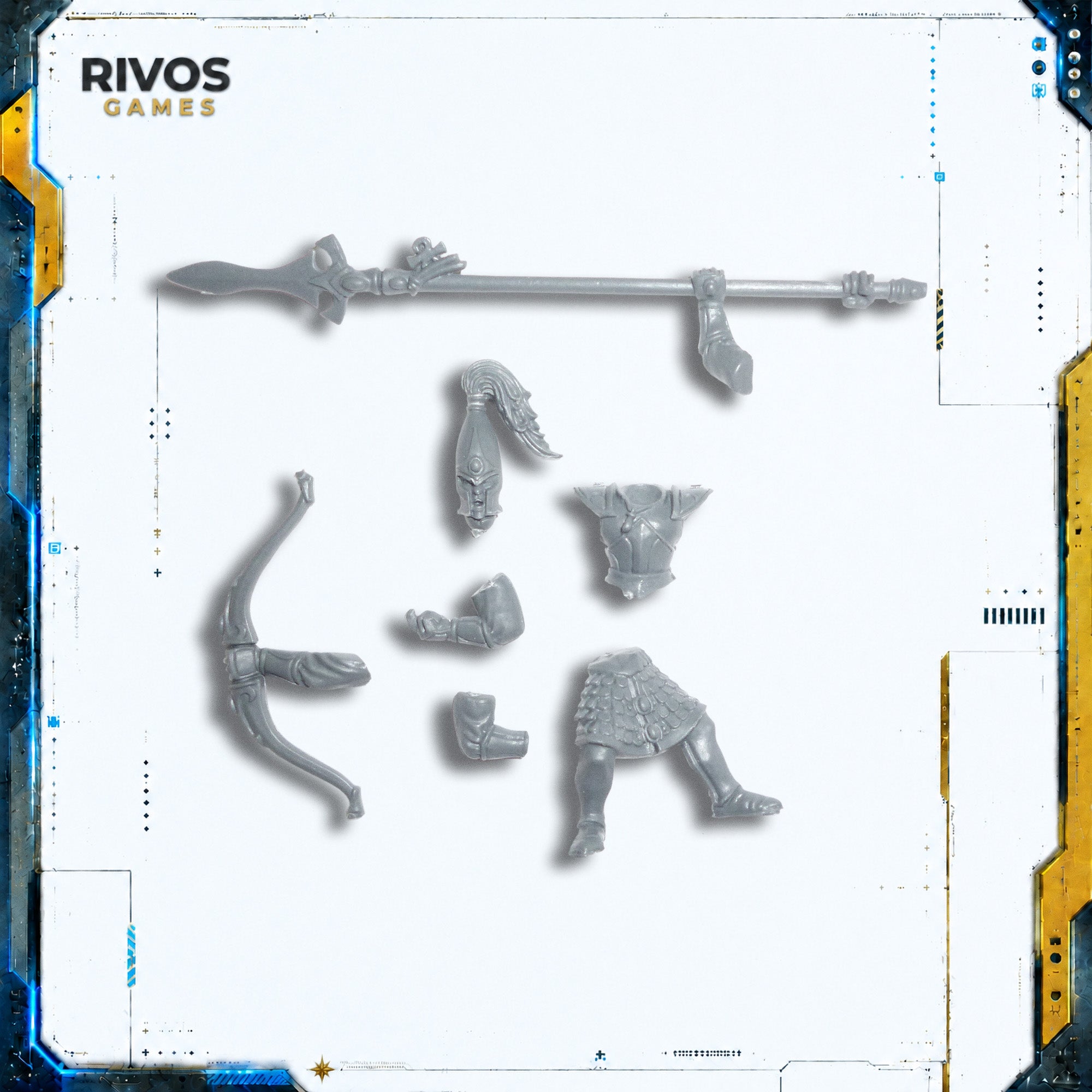 Warhammer High Elf Realms Tiranoc Chariots Crew - Bits (Bitz)