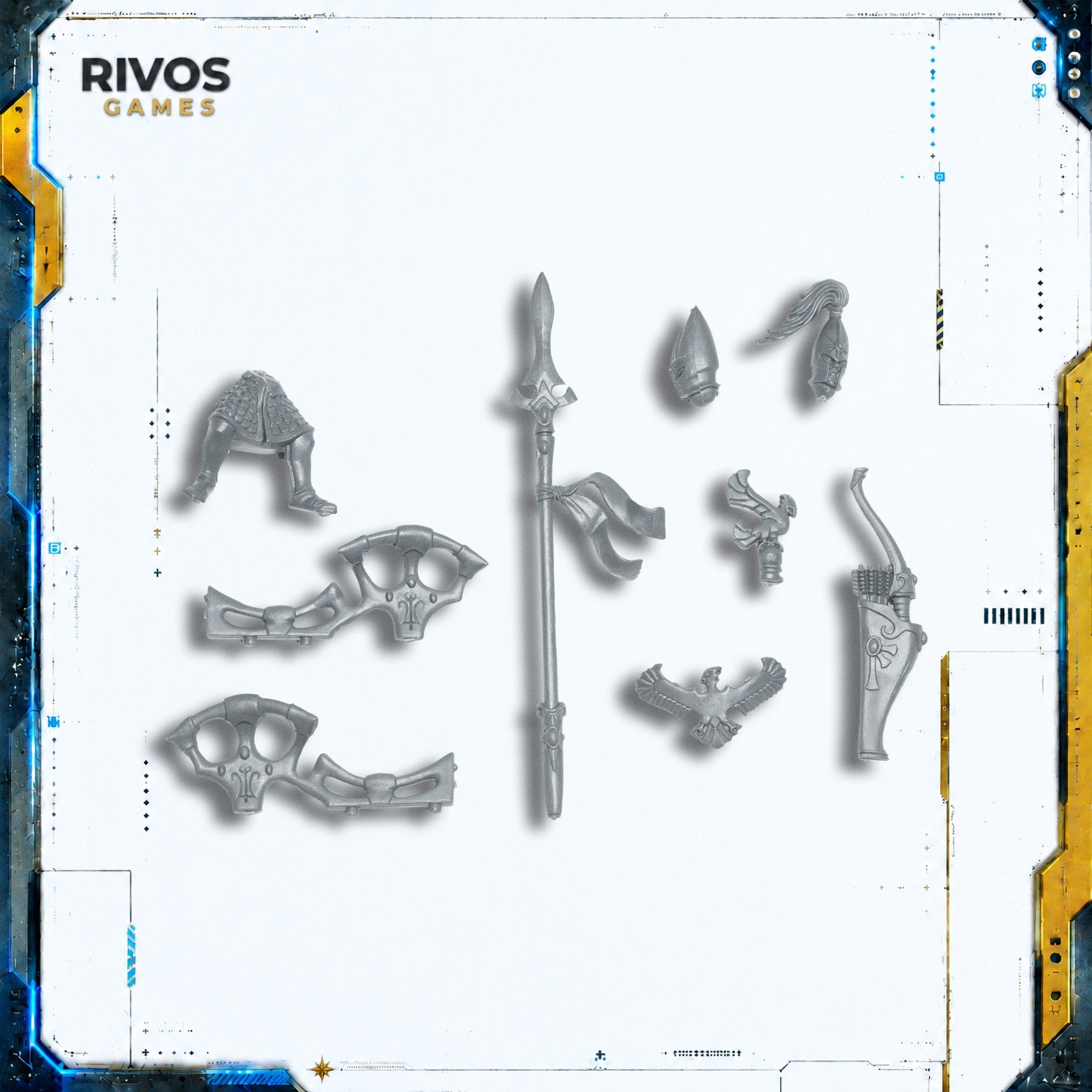 Warhammer High Elf Realms Tiranoc Chariots Accessories - Bits (Bitz)