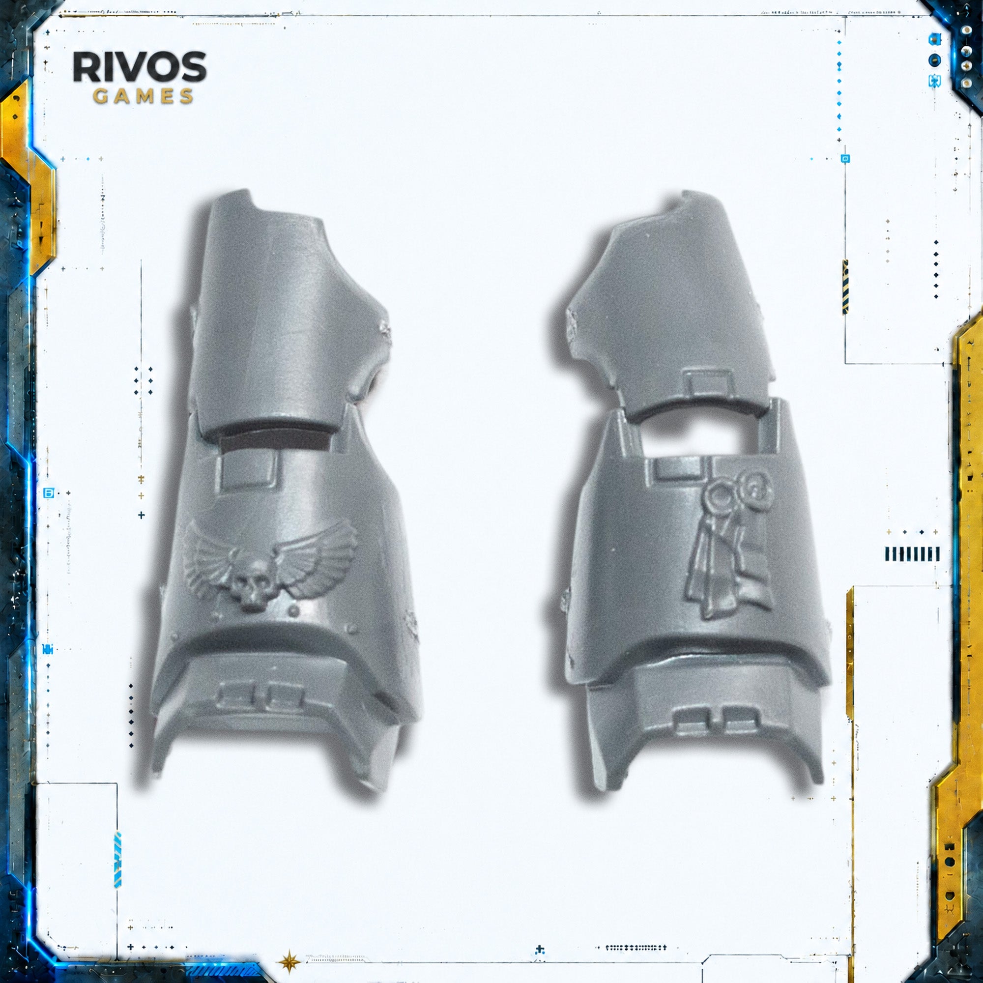 Warhammer 40K Space Marines Centurion Squad Leg Armour B - Bits (Bitz)