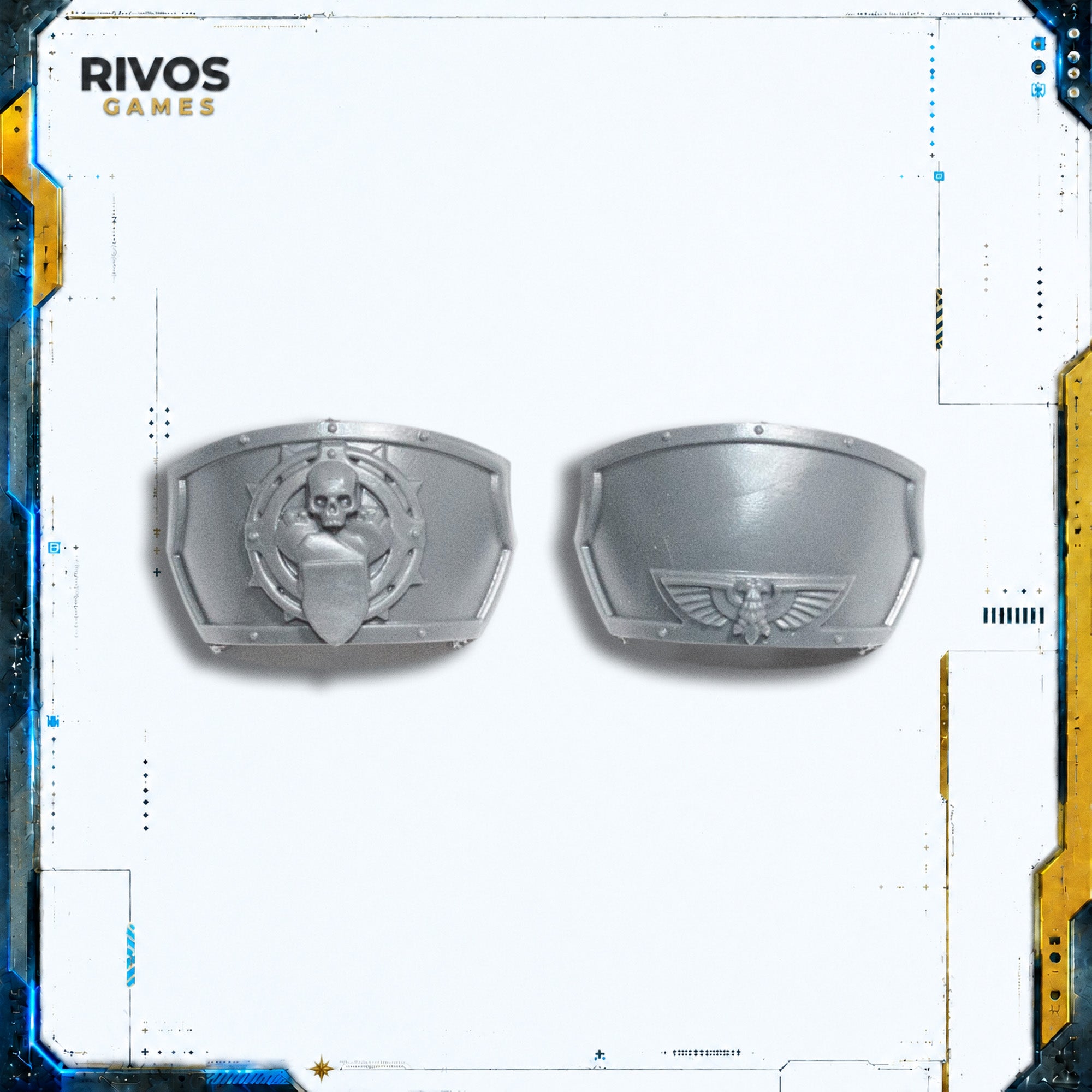 Warhammer 40K Space Marines Centurion Squad Shoulder Pads B - Bits (Bitz)