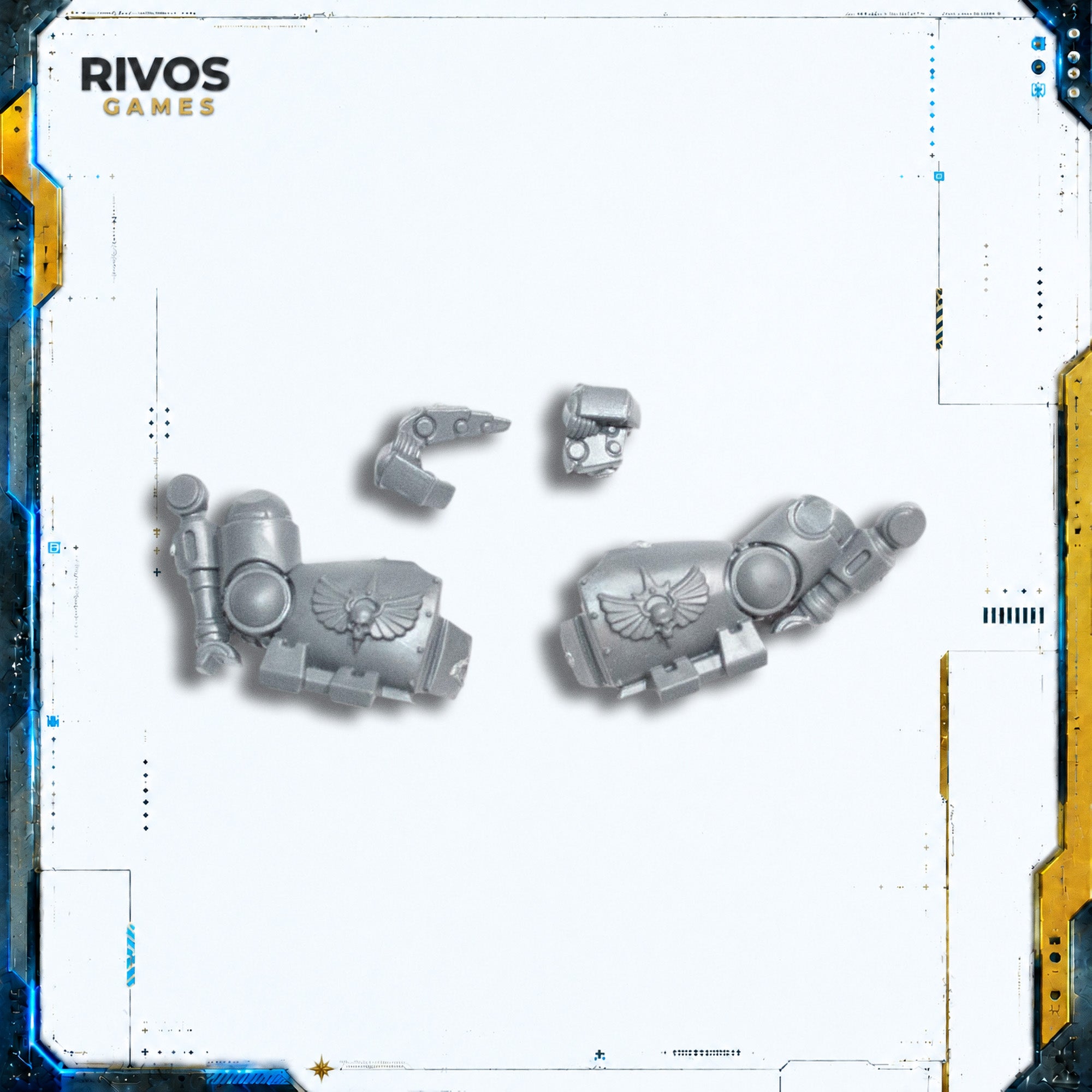 Warhammer 40K Space Marines Centurion Squad Arms A - Bits (Bitz)
