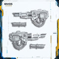 Warhammer 40K Space Marines Centurion Squad Twin Lascannons A - Bits (Bitz)