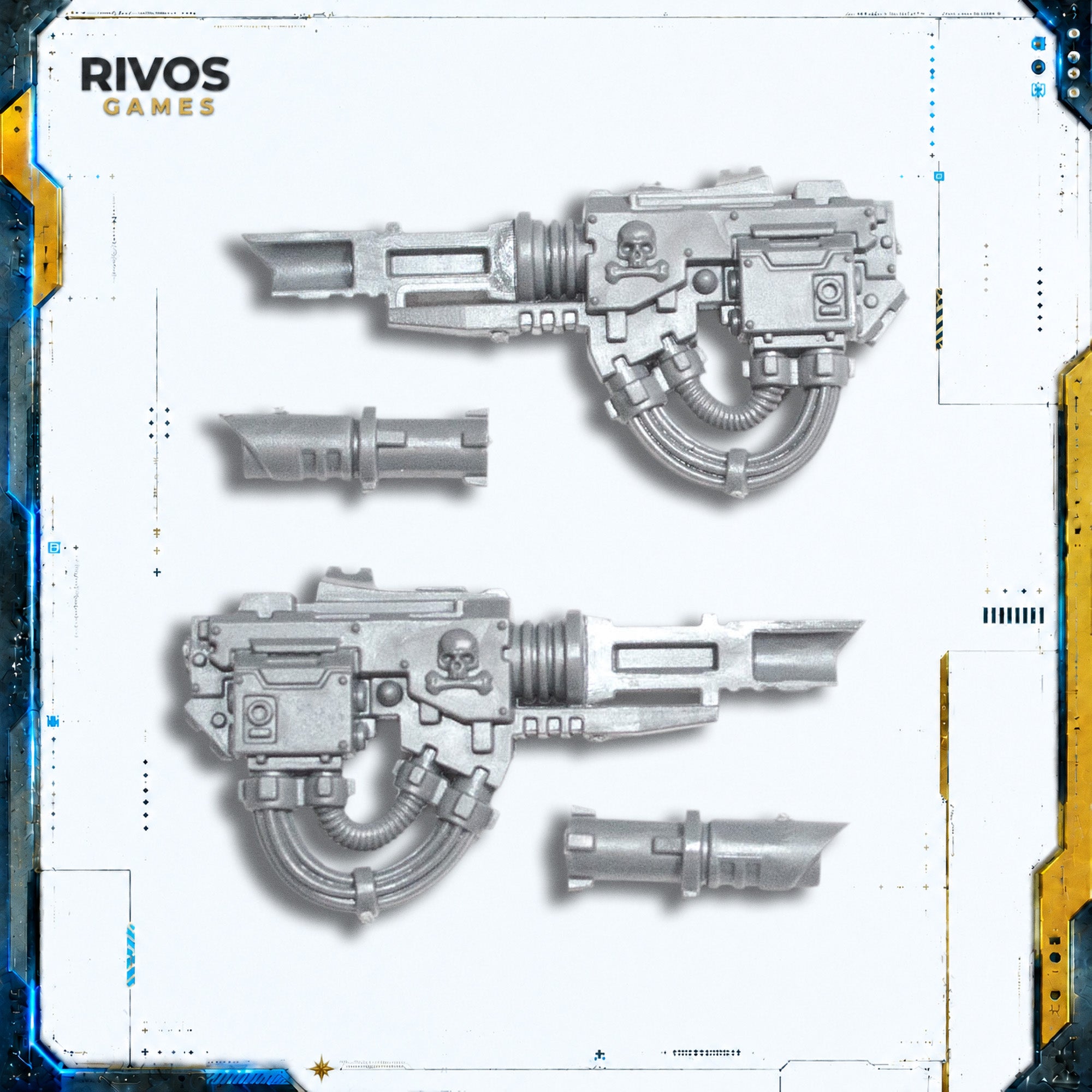 Warhammer 40K Space Marines Centurion Squad Twin Lascannons A - Bits (Bitz)