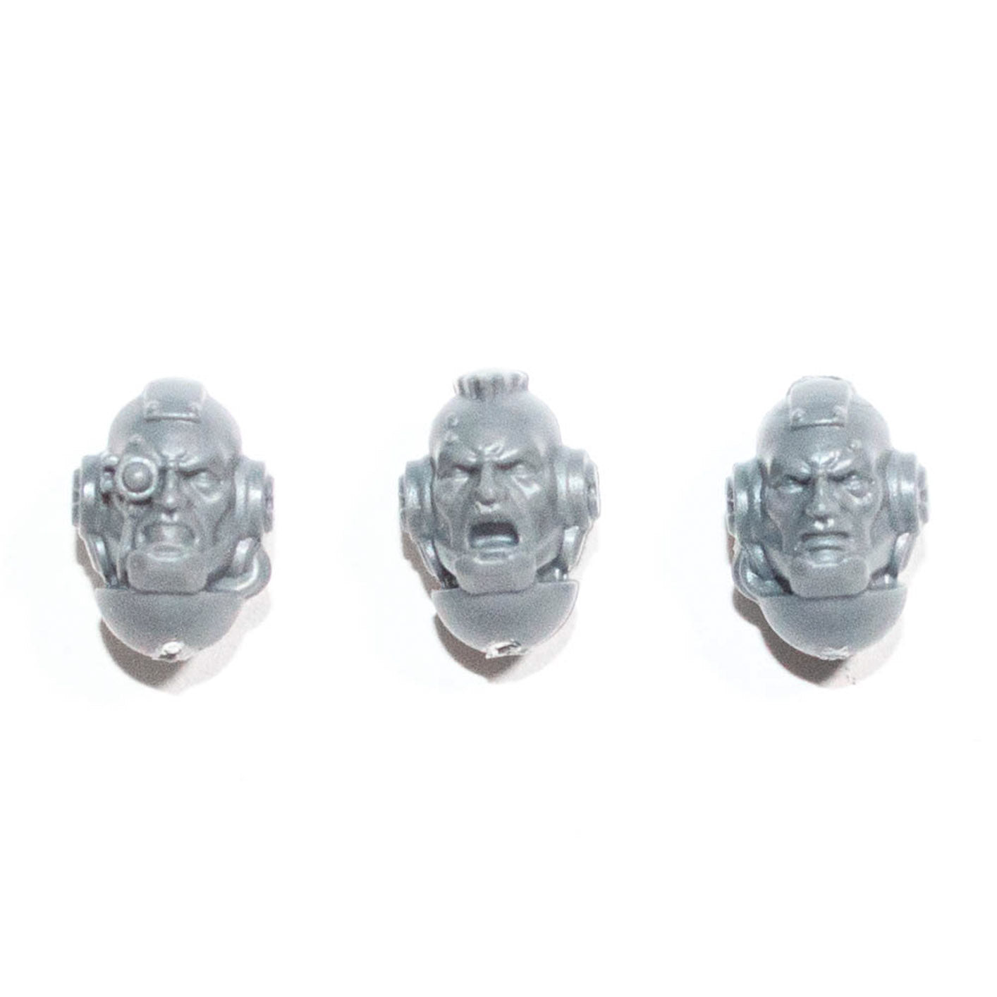 Space Marines Centurion Squad Heads x 3 - Space Marines - Spare Part