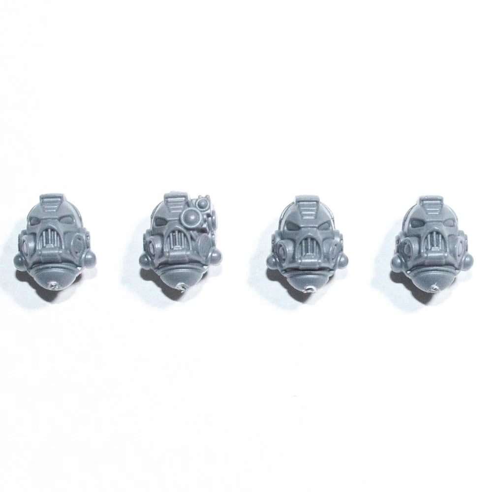 Warhammer 40K Space Marines Centurion Squad Helmets x 4 Bits Bitz