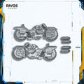 Warhammer 40K Dark Angels Ravenwing Command Squad Bike Chasis A - Bits (Bitz)
