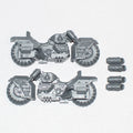 Dark Angels Ravenwing Command Squad Bike Chasis A - Warhammer - Authentic Sprue