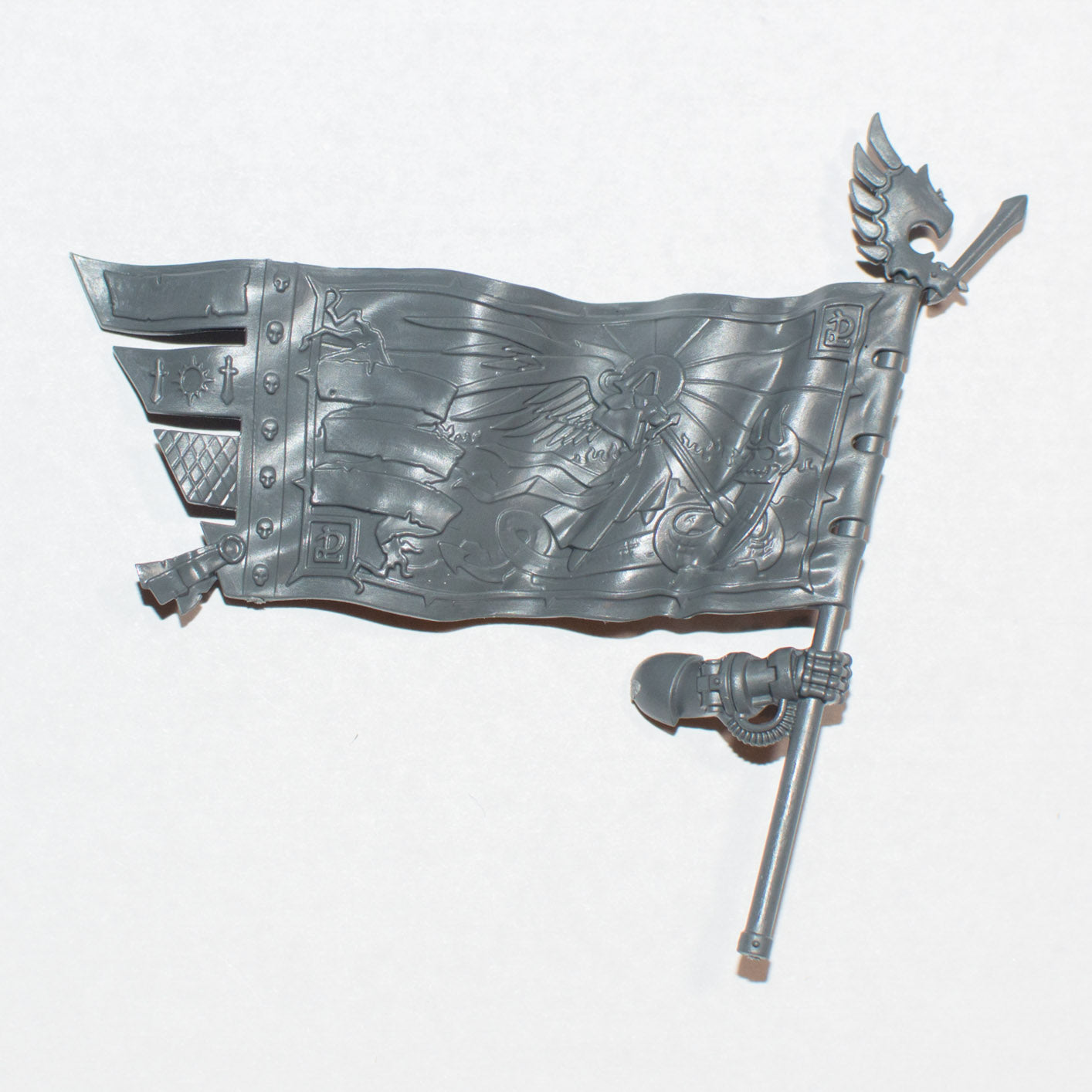 Dark Angels Ravenwing Command Squad Banner - Warhammer - Authentic Sprue