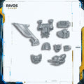 Warhammer 40K Dark Angels Ravenwing Command Squad Apothecary Accessories - Bits (Bitz)