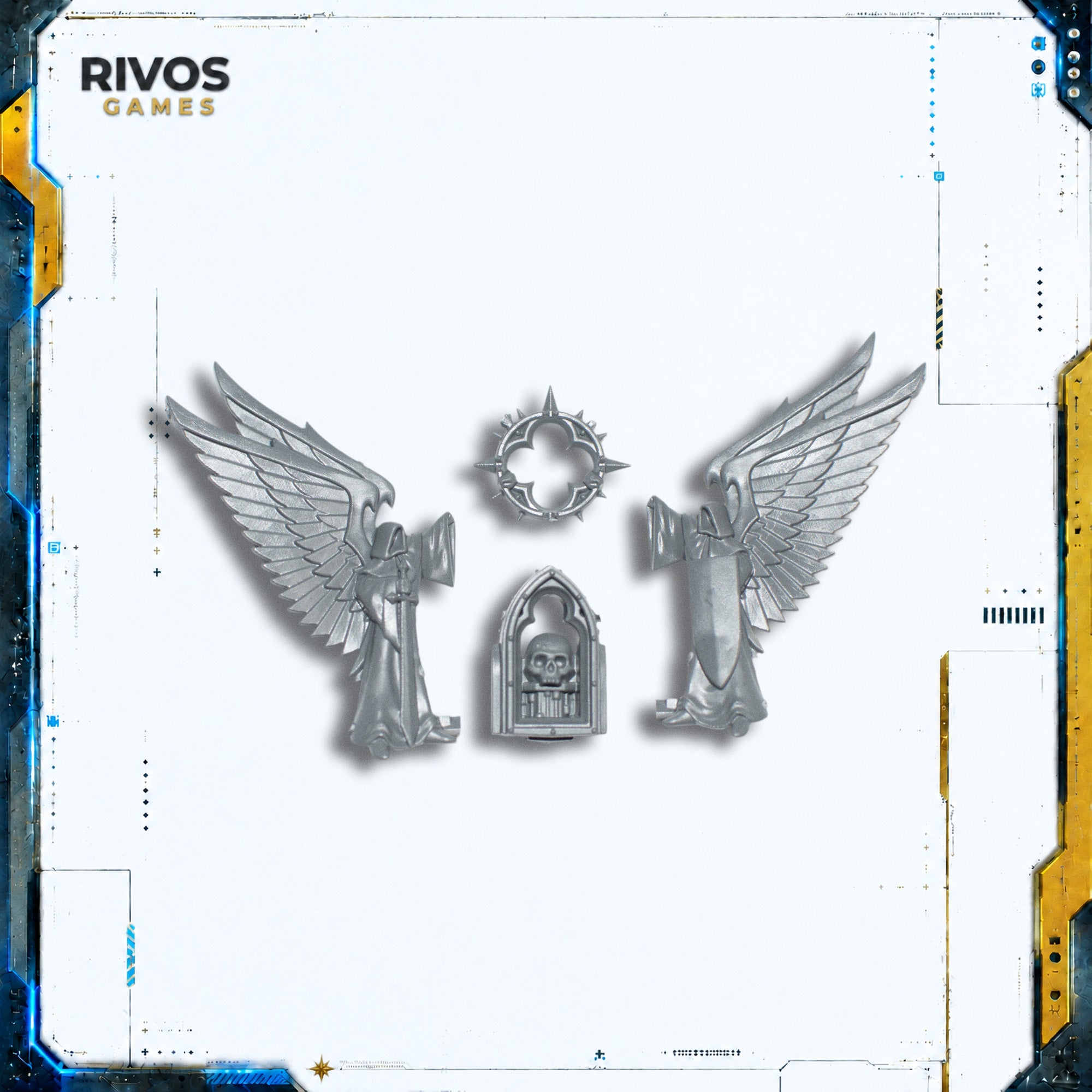 Warhammer 40K Dark Angels Ravenwing Command Squad Reliquary - Bits (Bitz)