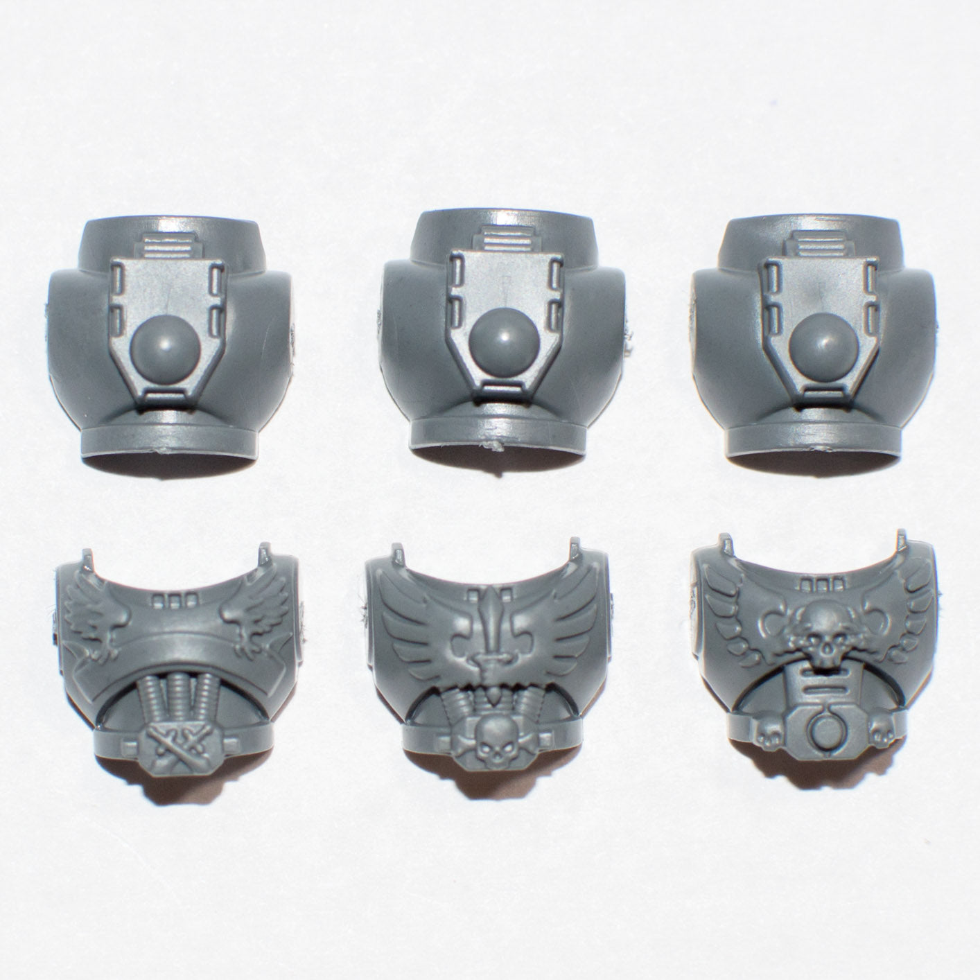 Dark Angels Ravenwing Command Squad Torso x 3 - Warhammer - Authentic Sprue