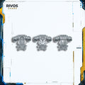 Warhammer 40K Dark Angels Ravenwing Command Squad Backpacks x 3 - Bits (Bitz)