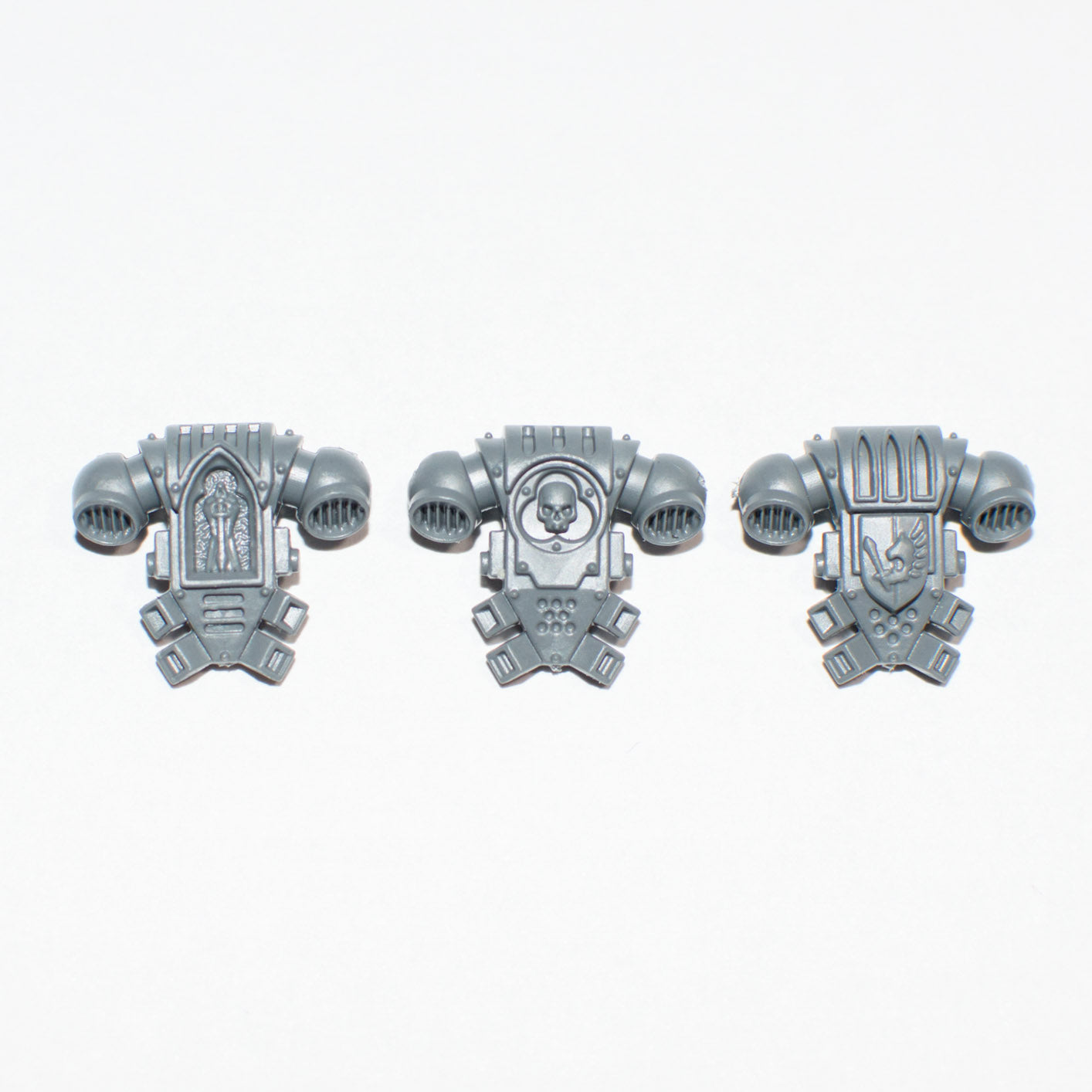 Dark Angels Ravenwing Command Squad Backpacks x 3 - Warhammer - Spare Part