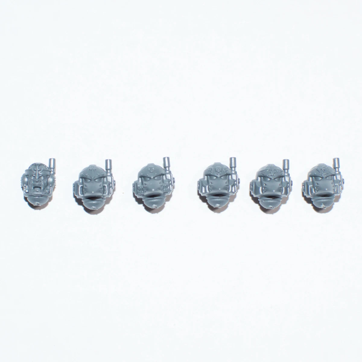 Warhammer 40K Dark Angels Ravenwing Command Squad Heads x 6 Bits Bitz