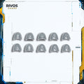 Warhammer 40K Dark Angels Ravenwing Command Squad Shoulder Pads x 10 - Bits (Bitz)