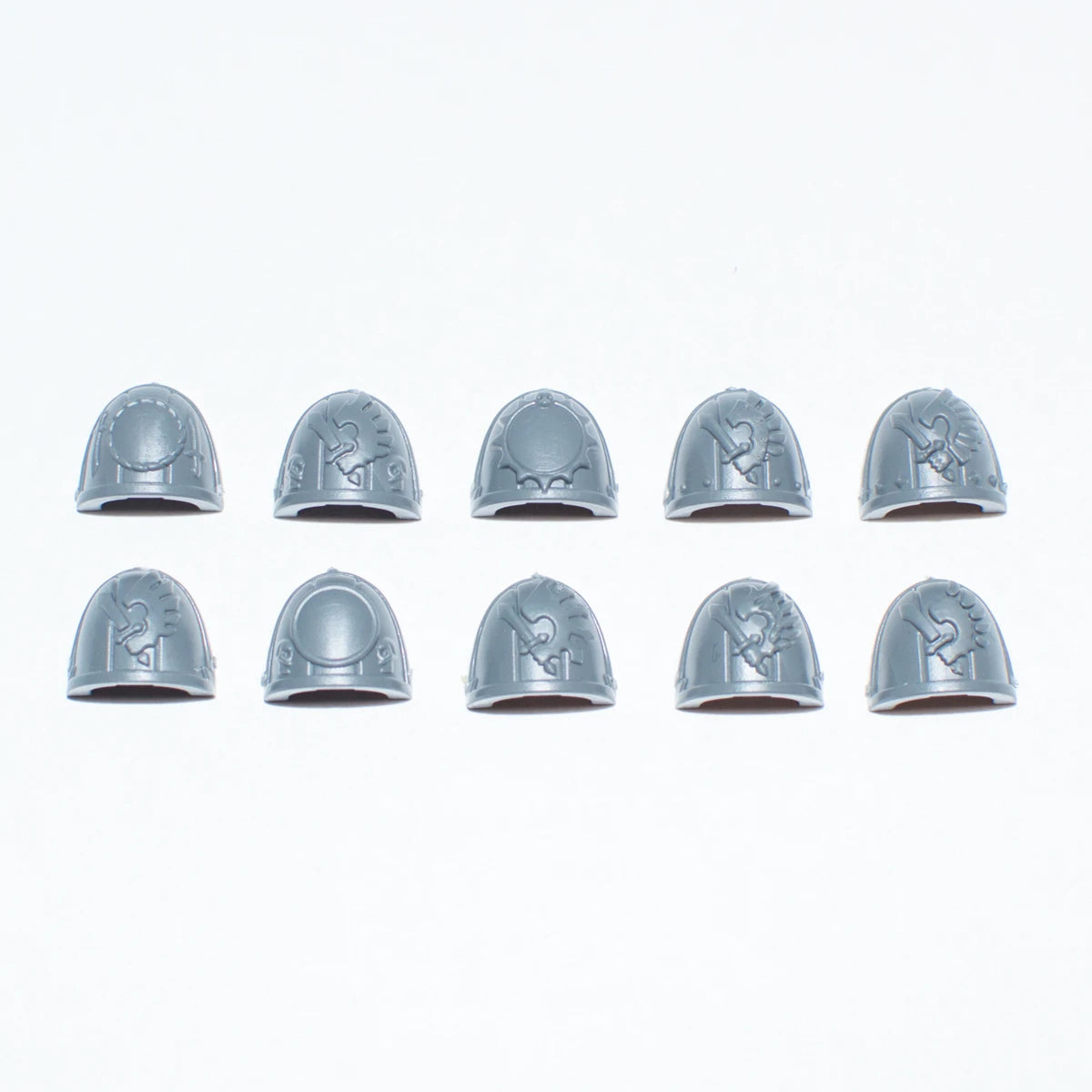 Warhammer 40K Dark Angels Ravenwing Command Squad Shoulder Pads x 10 Bits Bitz