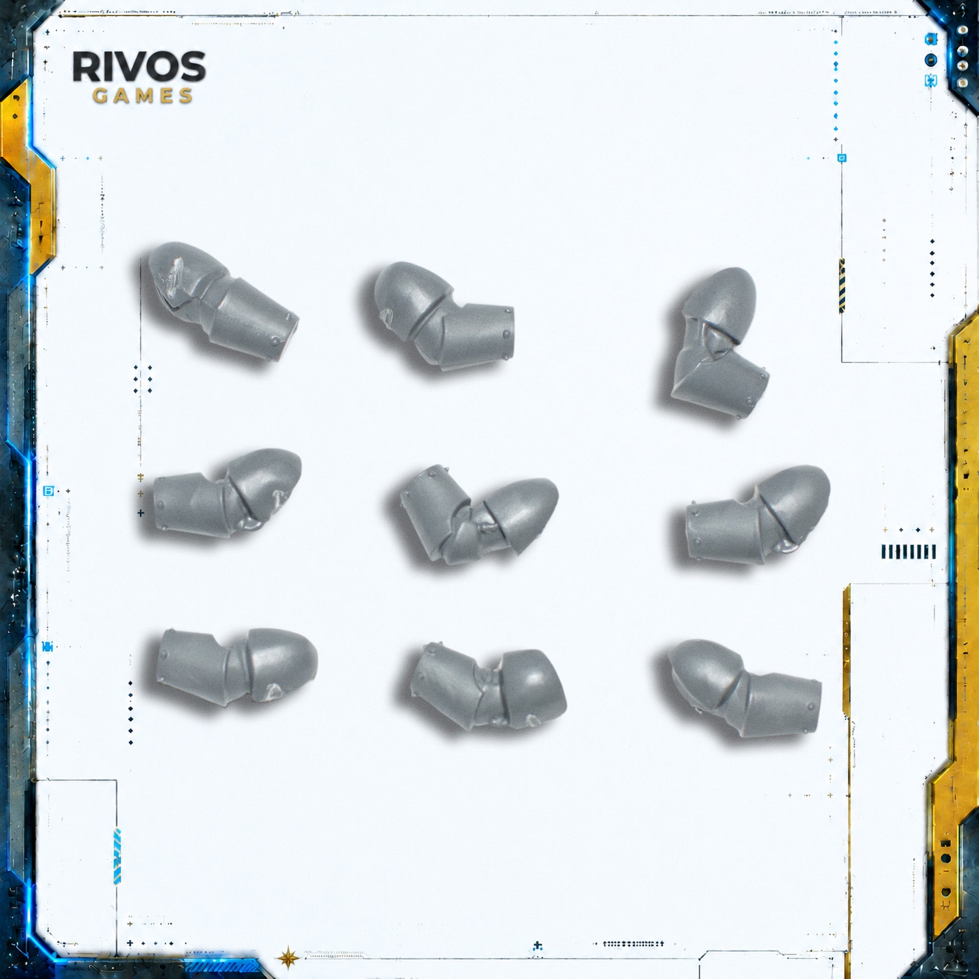 Warhammer 40K Dark Angels Ravenwing Command Squad Arms x 9 - Bits (Bitz)