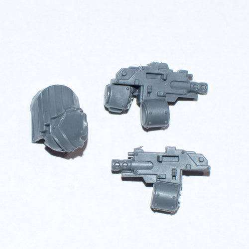 Horus Heresy Space Marines Cataphractii Terminators Phobos Bolter C - Warhammer - Authentic Sprue