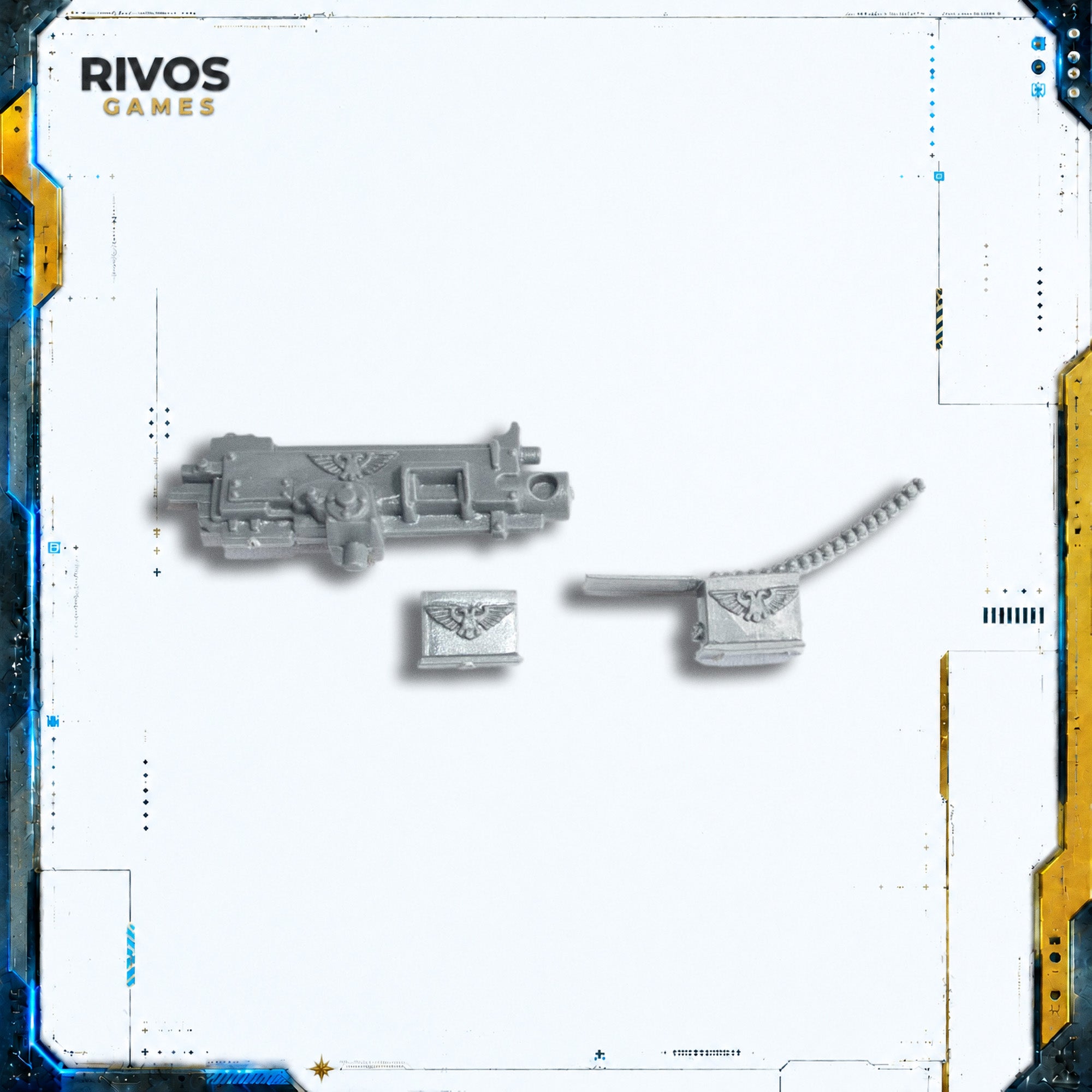 Warhammer 40K Astra Militarum Catachan Heavy Weapons Squad Heavy Bolter - Bits (Bitz)